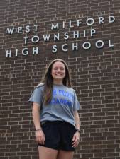 West Milford High School graduate Jacquelyn ‘Jakki’ Galella will begin her first year at the U.S. Air Force Academy in its 10-month Preparatory School in July. (Photos by Rich Adamonis)