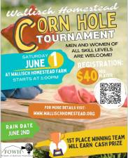 Cornhole Tournament on Saturday