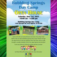 Day camp open house Saturday