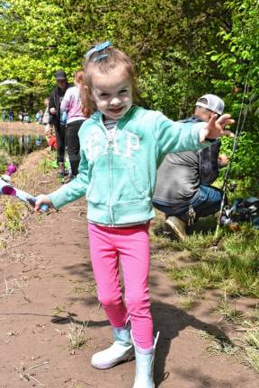 80 children compete in fishing derby