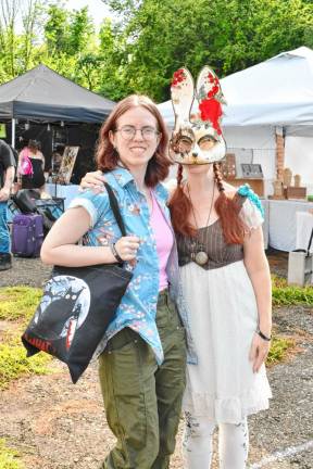 Bella and Abby Barhorst of Goshen, N.Y.