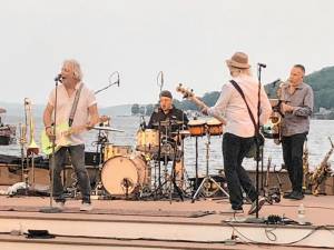 GL1 The Mighty Spectrum Band performs Saturday, July 20 at the Thomas P. Morahan Waterfront Park in Greenwood Lake, N.Y. (Photos by Kathy Shwiff)