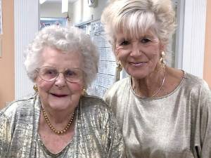 Flossie Meyer and her daughter, Jane Demado (Photo provided by Marianne Dilworth)