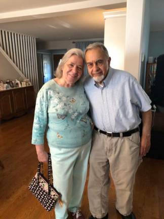 Angela Abdul poses with her husband, Andy. She will retire as executive director of the Association for Special Children and Families next month. (Photos by Dawn Focaraccio)