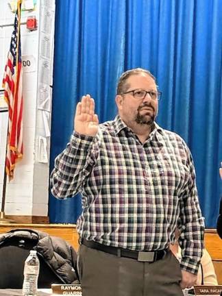 Ray Guarino, a former board member, won 325 write-in votes in the Nov. 5 election. (Photos by Denise von Wilke)