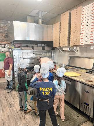 West Milford. Young pizza makers