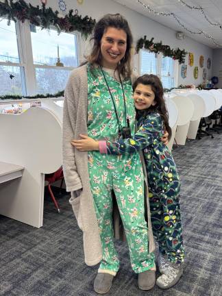 Echo Lake Christian Academy Principal Stephanie Reinertsen with a student. (Photos courtesy of Stephanie Reinertsen)