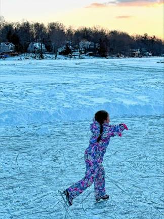 West Milford. On the ice