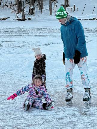 West Milford. On the ice