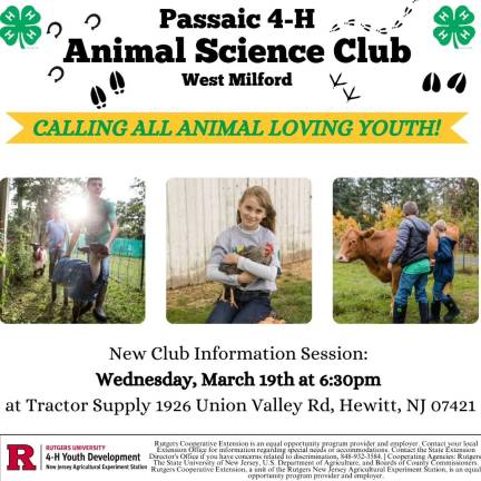 Animal Science Club preview Wednesday