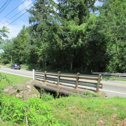 The Marshall Hill Road bridge will be closed for reconstruction for several months.