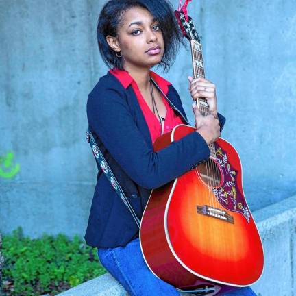 Ayanna Martine performs Sunday afternoon at D’Boathaus in Hewitt. (Photo courtesy of Ayanna Martine)