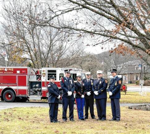 Members of West Milford Volunteer Fire Company #4.