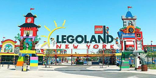 Goshen. Legoland New York opens July 9