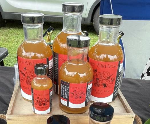 BeeWildRose Fire Cider will give you a kick.