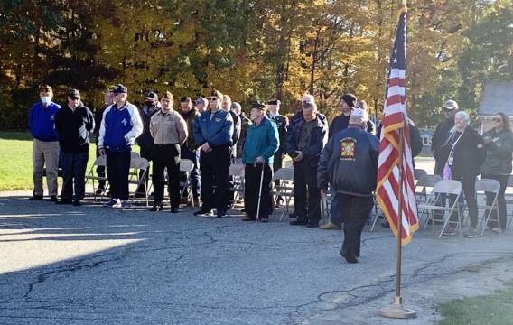 Hewitt. Veterans parade at Upper Greenwood Lake School