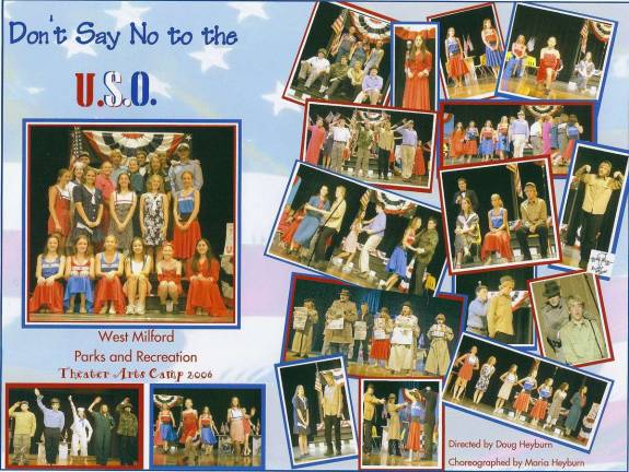 Photos from a previous summer theatre program sponsored by the township and directed by Doug Heyburn.