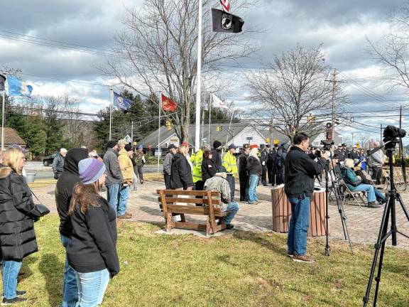 WMV3 Residents attend the ceremony.