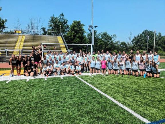 The West Milford High School field hockey team opens its season Friday at home. (Photo provided)