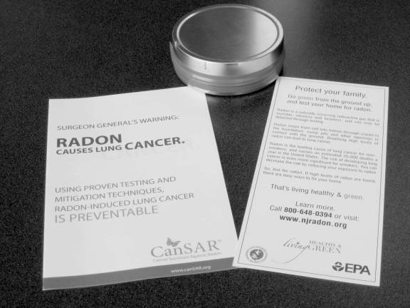 Passaic County initiates Radon Awareness Program