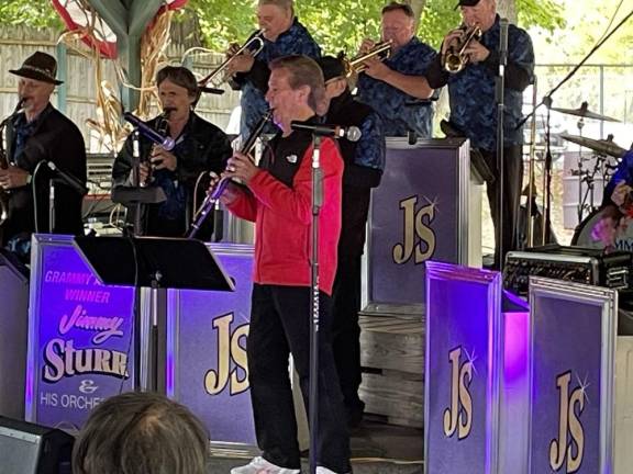 Jimmy Sturr and His Orchestra perform at Oktoberfest.