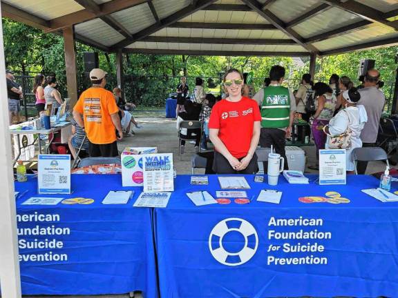 The Passaic County Hike for Hope raises money for research, education programs, advocacy and support for those affected by suicide. (Photos provided)