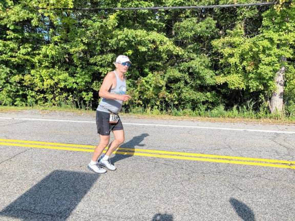 Bill Ash, 82, was the oldest runner.