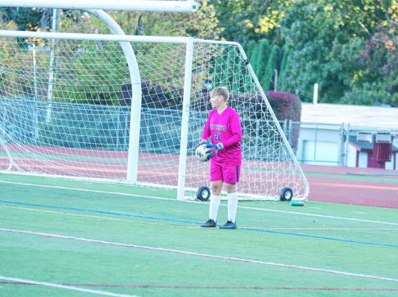 Jefferson goalie Andrew Mohlenhoff had six saves.