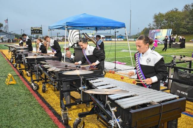 8 bands compete in Highlander Marching Classic