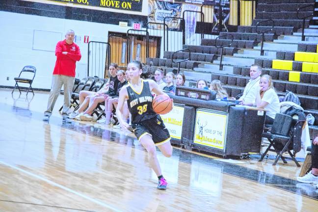 <b>West Milford’s Adison Arciniega scored two points, grabbed one rebound, and was credited with one block and one steal.</b>