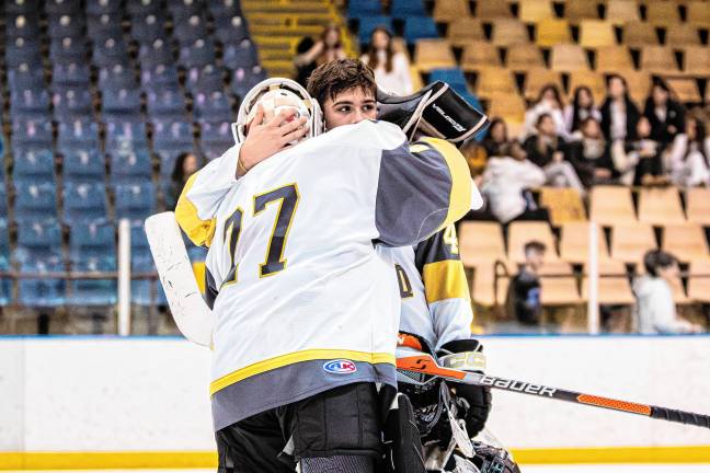 Photos: Ice hockey team falls in sectional final, 8-3