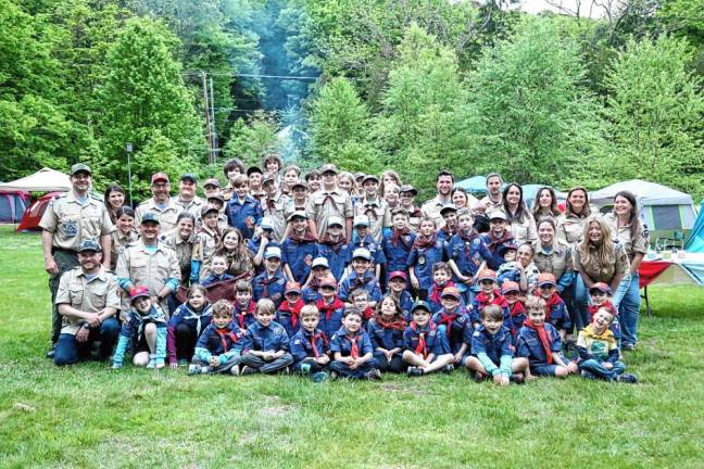 Cub Scouts Pack 9 holds its annual family campout.