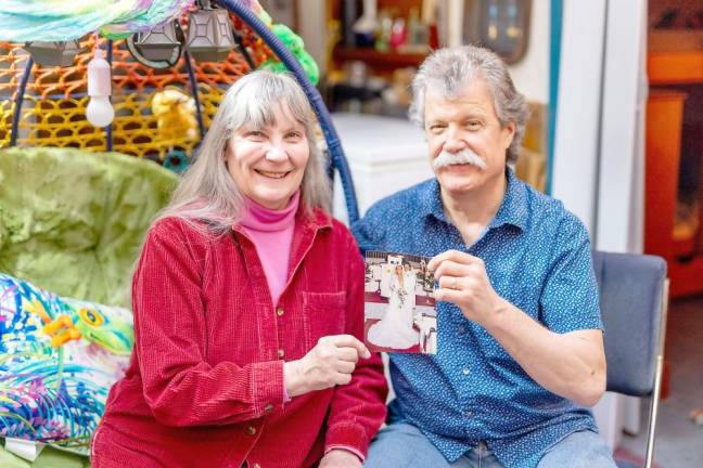 George and Christina Stephens of West Milford will be celebrate 32 years of marriage next month.