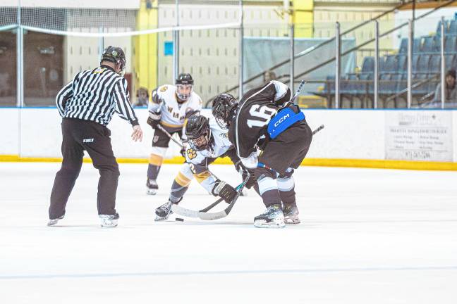 This is the first time that the Highlanders have reached the sectional final in ice hockey.