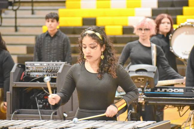 Pompton Lakes High School students compete.