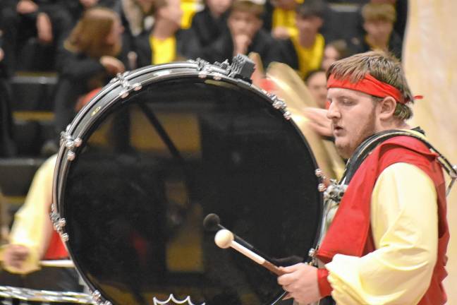 A West Milford drummer.