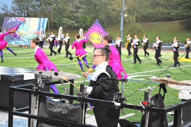 8 bands compete in Highlander Marching Classic