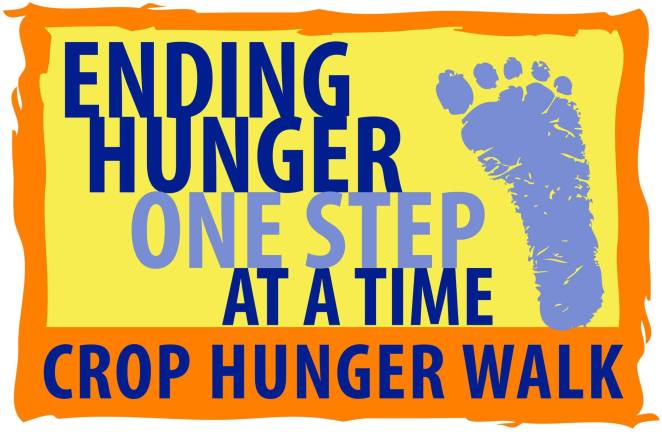Walk with the community to end hunger CROP Hunger Walk set for Oct. 21