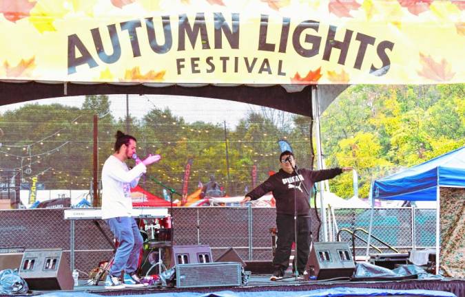 Musicians perform on one of the two stages. (Photo by Maria Kovic)