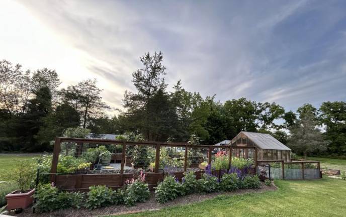 <b>Dawn Mele will be open her garden in Vernon for the Kitchen Garden Tour again this year. She took first place for Best Garden in 2022.</b>