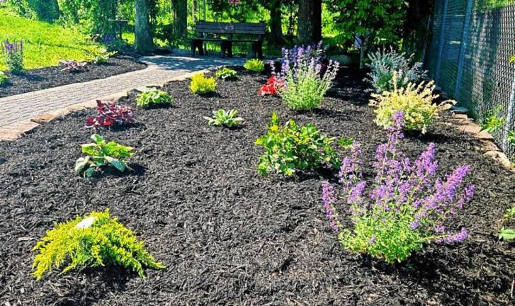 Battinelli Landscaping &amp; Garden Center donated its services.