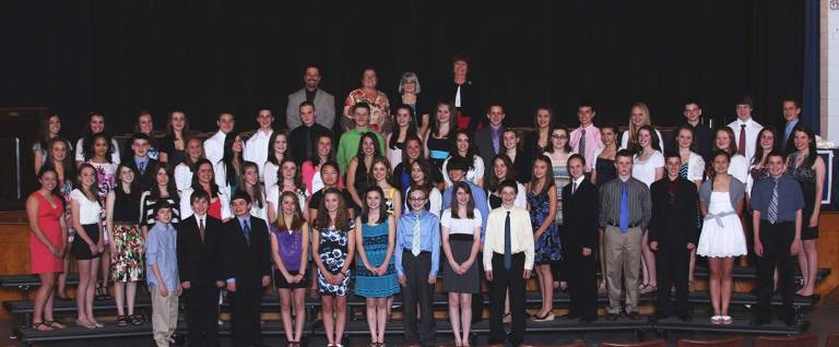 Macopin students inducted into honor society