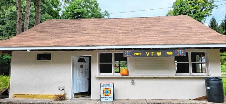 West Milford Veterans of Foreign Wars Post 7198 is at the crossroads of Cahill Cross and Ridge roads. (Photos provided)