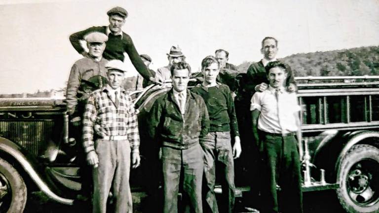 Early members of the Greenwood Forest Fire Company. (Photo provided)