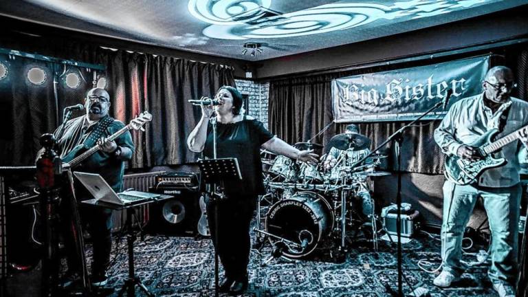 The Big Sister Band, a four-piece rock group, performs Saturday night at J&amp;S Roadhouse. (Photo courtesy of Big Sister)