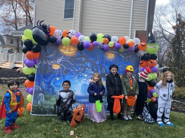 $!Trick-or-treating around town