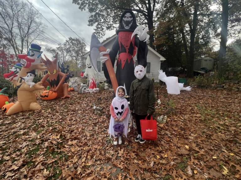 $!Trick-or-treating around town